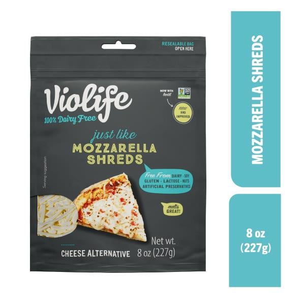 Violife Just Like Mozzarella Shreds Shredded Cheese, Dairy-Free