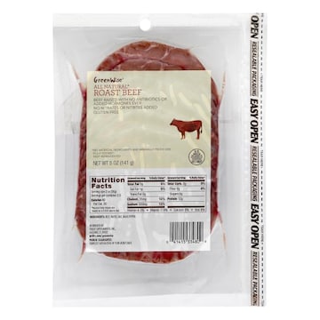GreenWise Roast Beef Pre Sliced