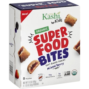 Kashi Super Food Bites, Organic, Mixed Berry