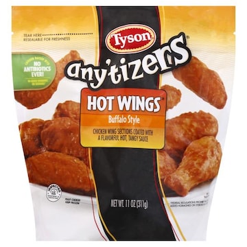 Tyson Any'tizers Hot Wings, Buffalo Style