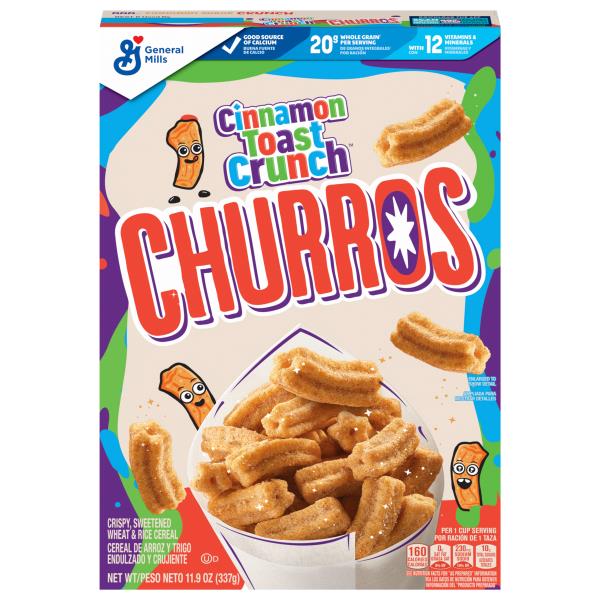 Cinnamon Toast Crunch Rice Cereal, Churros Publix Super Markets