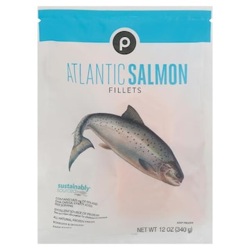 Publix Atlantic Salmon Fillets, Responsibly Sourced, Farmed, Frozen