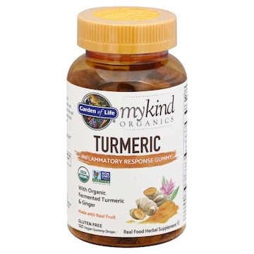 Garden of Life Mykind Organics Turmeric, Vegan Gummy Drops