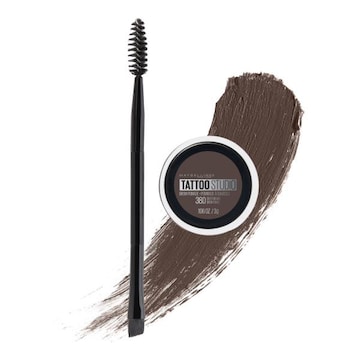 Maybelline Tattoo Studio Brow Pomade Long Lasting, Buildable, Eyebrow Makeup Deep Brown