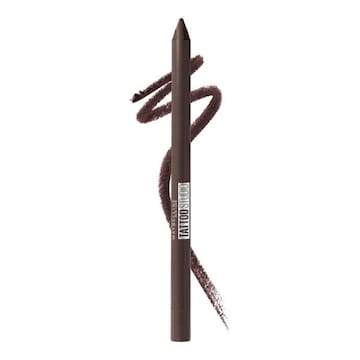 Maybelline Tattoo Studio Sharpenable Gel Pencil Longwear Eyeliner Makeup Bold Brown