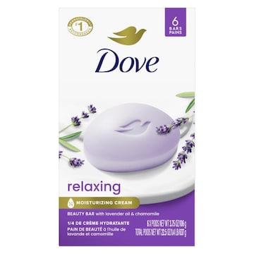 Dove Beauty Bar Beauty Bar Soap Relaxing Lavender Oil & Chamomile