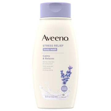 Aveeno Body Wash, Stress Relief, Lavender Scented