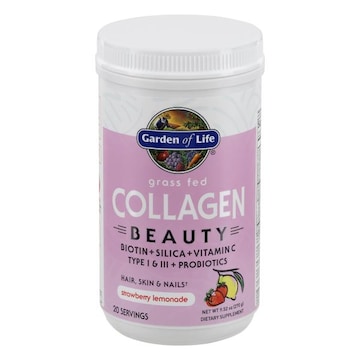 Garden of Life Collagen, Beauty, Strawberry Lemonade