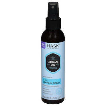 Hask Argan Oil Leave-In Spray, 5-in-1, Conditions & Detangles