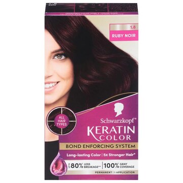 Keratin Color Ruby Noir 1.8 Permanent Hair Color
