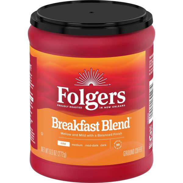 Folgers Coffee, Ground, Mild, Breakfast Blend Publix Super Markets