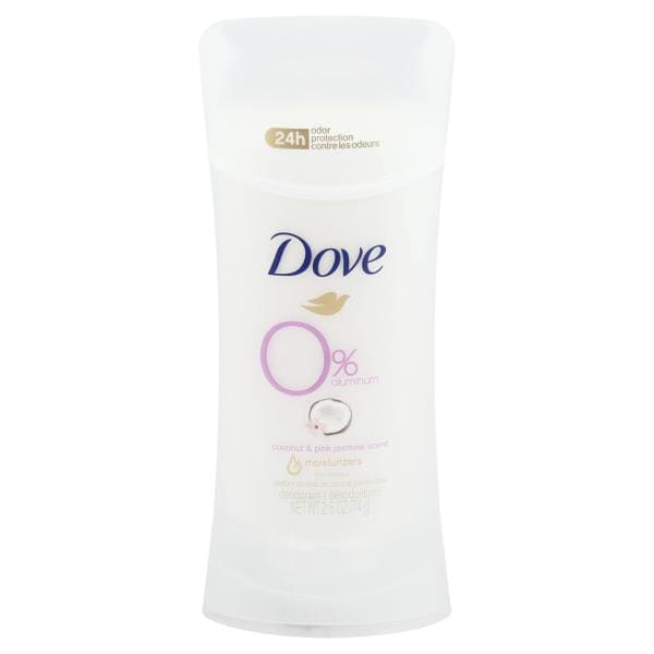 Dove 0 Aluminum Deodorant Coconut And Pink Jasmine Scent Publix Super Markets 4443