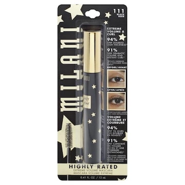 Milani Mascara, Extreme Volume, Black 111, Highly Rated