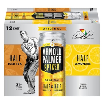 Arnold Palmer Spiked Beer, Half Iced Tea, Half Lemonade, Original