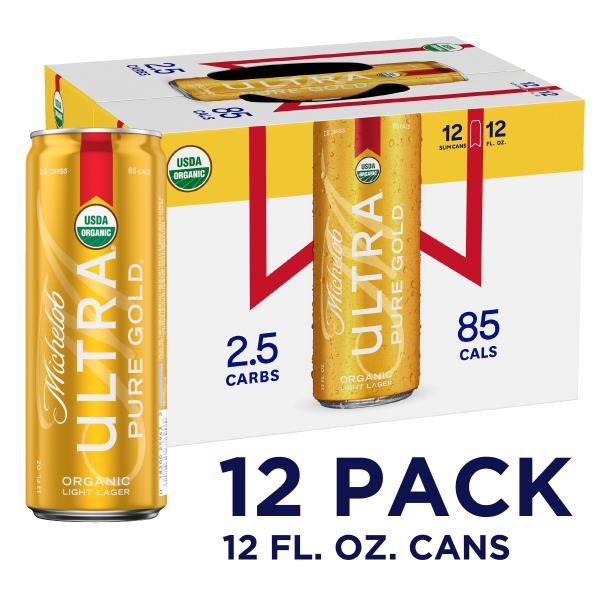 Michelob Ultra Pure Gold Beer, Organic, Light Lager | Publix Super