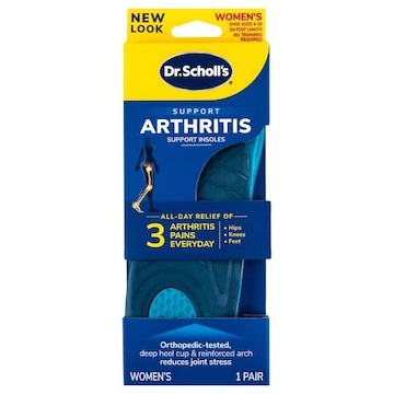 Dr. Scholl's Orthotics for Arthritis Pain, Women, Sizes 6-10