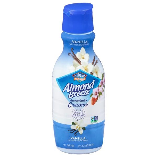 Blue Diamond Almond Breeze Creamer, Almondmilk, Vanilla Publix Super Markets