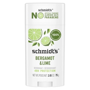 Schmidt's Bergamot & Lime Aluminum-Free Vegan Deodorant