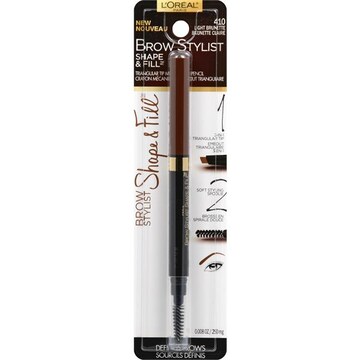 L'Oreal Paris Shape & Fill Brow Stylist, 410 Light Brunette