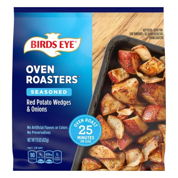 Birds Eye Oven Roasters Red Potato Wedges & Onions, Seasoned Publix