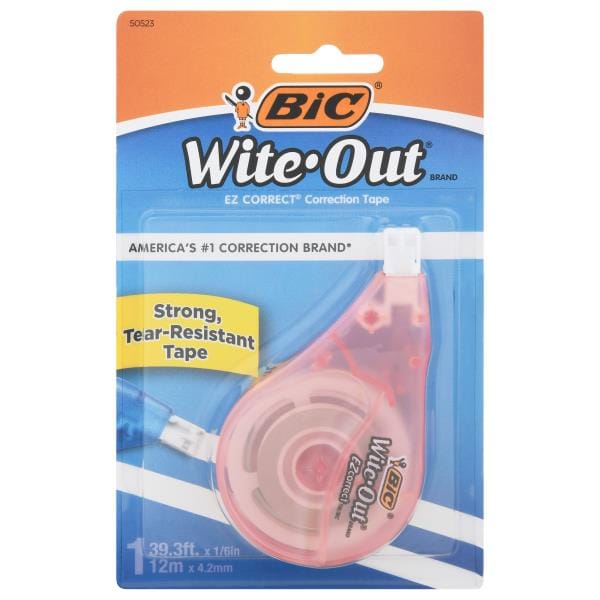 BiC Wite-Out Correction Tape, Ez Correct