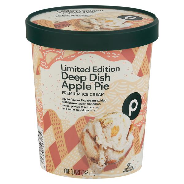 Publix Ice Cream Premium Deep Dish Apple Pie Publix Super Markets