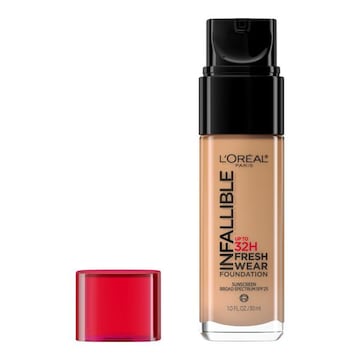 L'Oreal Paris Infallible Up to 32 Hour Fresh Wear Foundation, Lightweight Golden Amber