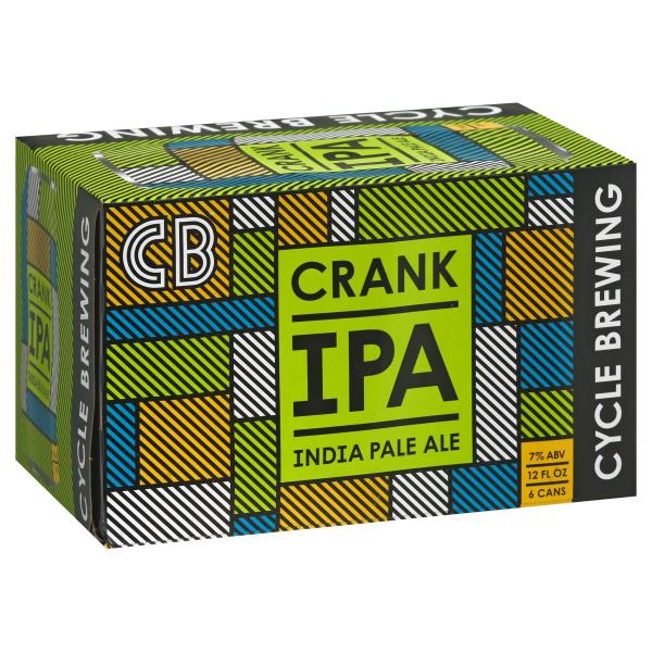 Cycle Brewing Beer, Crank IPA, India Pale Ale Publix Super Markets
