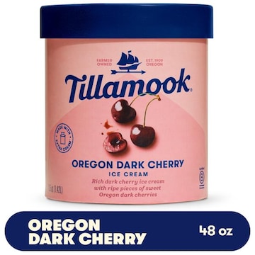 Tillamook Ice Cream, Oregon Dark Cherry