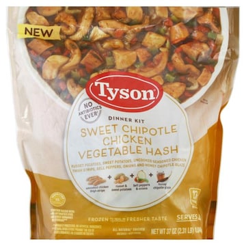 Tyson Dinner Kit, Sweet Chipotle Chicken Vegetable Hash