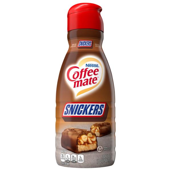CoffeeMate Coffee Creamer, Snickers Publix Super Markets