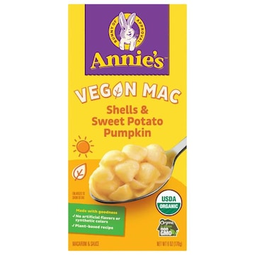 Annie's Vegan Mac Shells & Sweet Potato Pumpkin Macaroni & Sauce