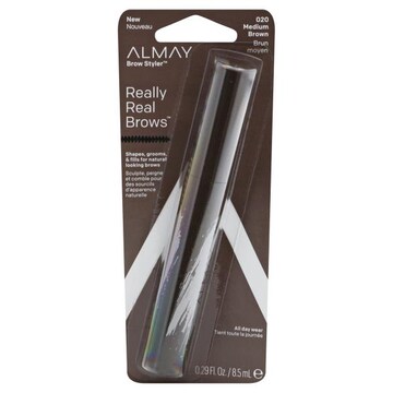 Almay Brow Styler Brow Mascara, Medium Brown 020
