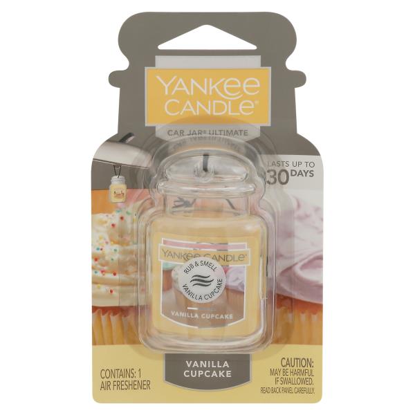 Yankee Candle Car Jar Ultimate Air Freshener, Vanilla Cupcake Publix