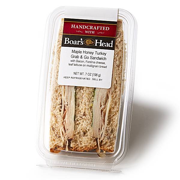 Boar's Head Maple Turkey Wedge Sandwich Publix Super Markets