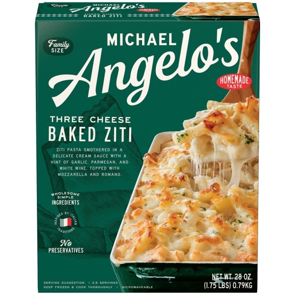 Michael Angelo's® Three Cheese Baked Ziti Frozen | Publix Super