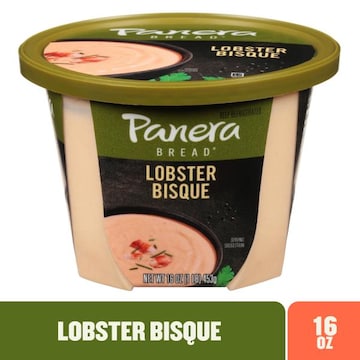 Panera Bread Lobster Bisque Soup, 16 OZ Soup Cup