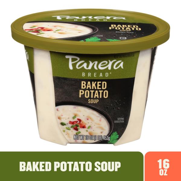 Panera Bread Baked Potato Soup, 16 OZ Soup Cup (Gluten Free) Publix