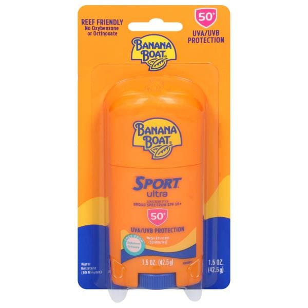 Banana Boat Sport Ultra Sunscreen Stick, Broad Spectrum SPF50+ | Publix ...