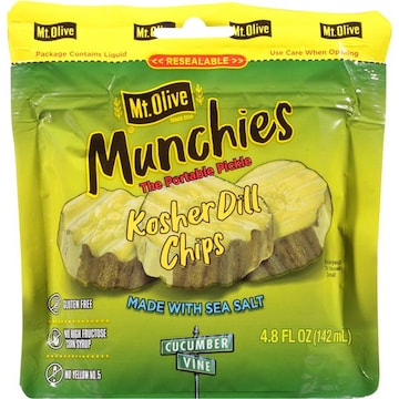 Mt. Olive Munchies Kosher Dill Pickle Chips