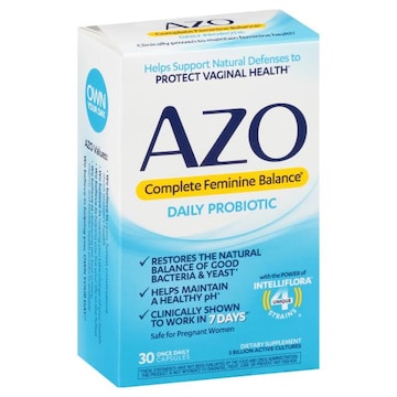 AZO Capsules Complete Feminine Balance Daily Probiotics