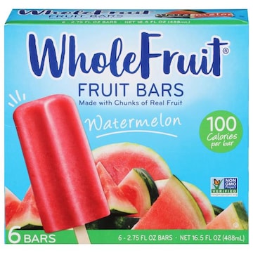 Whole Fruit Fruit Bars, Watermelon