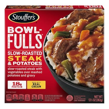 Stouffer's Bowl-Fulls Steak & Potatoes, Slow-Roasted