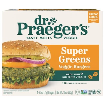 Dr. Praeger's Super Greens Veggie Burgers