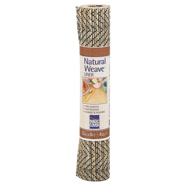 Magic Cover Liner, Natural Weave, Black/Ivory Publix Super Markets