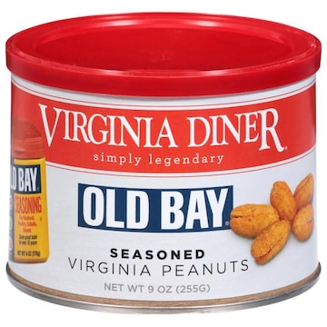 Virginia Diner Old Bay Virginia Seasoned Peanuts