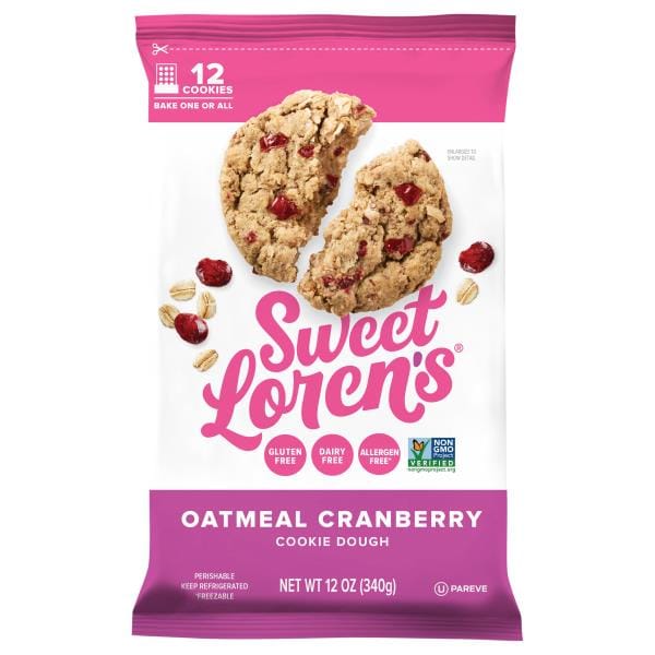 Sweet Loren's Cookie Dough, Oatmeal Cranberry Publix Super Markets