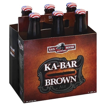 Rail House Beer, Brown Ale, Ka-Bar