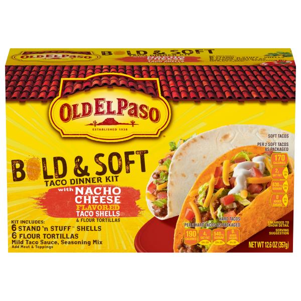 Old El Paso Bold & Soft Taco Dinner Kit | Publix Super Markets