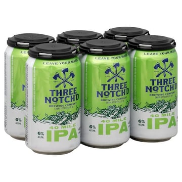 Three Notch d Leave Your Mark Beer, 40 Mile IPA